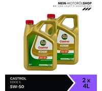 Castrol Edge 5W-50 S Ford WSS-M2C931-C API SP 2x4 Liter = 8 Liter