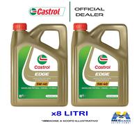 Castrol edge 5W40 Motoröl Synt Acea C3 Api Sn / Cf 8 Liter = Titan