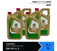1 x 5 L Castrol Edge Professional Longlife 3 5W-30 VW 504 00 507 00 5 Liter