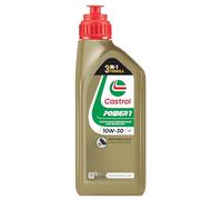 CASTROL Motoröl 10W-30 Power 1 Teilsynthetiköl Motor Öl API SL 4T 1L Kompatibel mit MICROCAR Due Schrägheck, AIXAM Scouty Cabrio