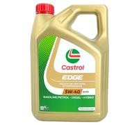 CASTROL Motoröl 5W-40 EDGE Vollsynthetiköl Motor Öl ACEA A3/B4 API SP A3/B4 4L Kompatibel mit VW Golf VII Schrägheck 5G1, BQ1, BE1, BE2 Golf IV Schrägheck 1J1 GOLF VI 5K1 Golf V Schrägheck 1K1 POLO 9N