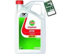 Castrol GTX 5W-30 C4 Motoröl, 5L