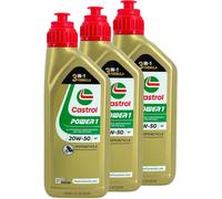 Castrol Power 1 4T 20W-50 : 3 x 1 Liter