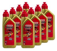 Castrol Power 1 Scooter 4T 5W-40 : 8 x 1 Liter