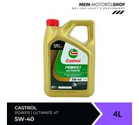 Castrol POWER1 ULTIMATE 4T 5W-40 Motoröl, 4L