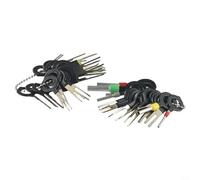 Caswynlife 39-teiliges Werkzeug-Set zum Entfernen von Kabelschuhen, Edelstahl, für Kfz-Kabelbaum, Reparatur, Mechanik- und Autowartung