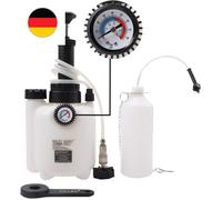 CCLIFE 3L Bremsenentlüftungsgerät Auto Bremsenentlüfter E20 Adapter | 1L Absaugb