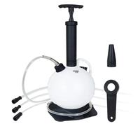 CCLIFE 6L Manuelle Ölabsaugpumpe für Öl Benzin Diesel Bremsflüssigkeit mit 1,5m Schlauch