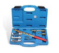 CCLIFE 8tlg Universal Ventilfederspanner Ventil Werkzeug Satz Ventilschaftdichtung Ventilfedern Wechseln 20 26 34MM