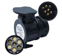 CCLIFE Anhänger Adapter 13 auf 7 Polig für PKW Anhänger 12V