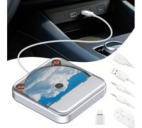 CD Player für Auto mit USB, CENXINY CD Laufwerk Externes mit AUX
