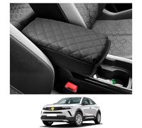CDEFG Kompatibel mit Opel Mokka B/Mokka-e EV 2021-2023 2024 Mittelarmlehne Armlehnen Deckel Abdeckung Kratzschutz Mittelkonsole Kunstleder Armlehne Box Cover Auto Mokka Zubehör (Verdickte Schwamm)