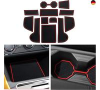 CDEFG Kompatibel mit VW Polo AW MK6 2018-2023 2024 Gummimatten Mittelkonsole