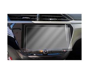 CDEFG Opel Corsa F 2020-2022 Auto Navigation Corsa F Schutzfolie 4H Kratzfest 7 Zoll GPS Transparent Displayschutzfolie Corsa F Zubehör [2 Stück]