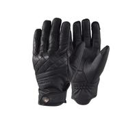 Celino Urban Leder Motorrad Handschuhe Schwarz, 8 8 schwarz
