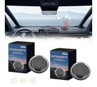 Celiodd 2 Stück Elektromagnetischer Enteiser Elektromagnetischer Auto-Enteiser Tragbarer Auto Enteiser Elektromagnetisch Elektromagnetischer Frostschutz Molekulares Enteisen mit DREI Nanokleberner