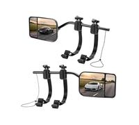 CEMOFE Außenspiegel Caravan Aussenspiegel Wohnwagen Universal Wohnwagen Spiegel Auto Doppelter Konvexer Spiegel Mehrere Winkel für Alle Gängigen Fahrzeugtypen (2 Stück)