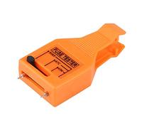 CENPEK Kfz-Sicherungsprüfer & -Zieher - Multifunktionales Auto-Sicherungsprüfgerät & Entfernungswerkzeug für Mini-/Standard-Flachsicherungen - Orange