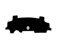 Center Konsole Armaturenbrett Matte Für Citroen C1 2005-2014 Auto Dashboard Abdeckung Pad Matte Sonnenschirm Teppich Zubehör Interior(Black(Black Edge) LHD)