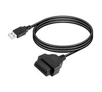 CERRXIAN 3,3 FT OBDII-Buchse auf USB-A-Stecker-Kabel, OBD2-auf-USB-Verbindungskabel