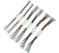 CESFONJER 2.8 mm Stecker Steckverbinder Flachstecker, für Männliche und weibliche Verriegelungsklemmen mit Anschlussdrähten, universell einsetzbaren Elektrofahrzeugen, Motorrädern, Kfz-Schaltgeräten