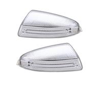 CFDEKOIB Seite Spiegel Blinker Kompatibel Mit Mercedes Für Benz Für Viano Für VITO W639 W164 C-Klasse W204 S204 Paar Autoblinker Rückspiegelblinker A2048200721 A2048200821