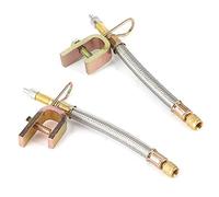 CFTGIW Reifenventilverlängerung, Hochwertiger Edelstahl-Schlauchadapter für Auto, Wohnmobil, Wohnmobil, Anhänger, Universelle Ausstattung