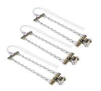 Chaine A Neige-Auto Schneeketten Bänder Reifen Schneekette 3Pcs 235-285Mm Anti Skid Schlamm Eis Schnee Reifenkette Winter Sicherheit Reifen Gürtel Für Auto Lkw Suv