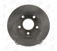 CHAMPION 2x Bremsscheibe hinten Ø245 mm Voll für VW Passat Variant 3B6 1.9 TDI