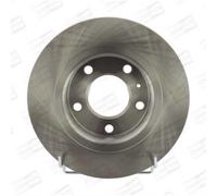 CHAMPION 2x Bremsscheibe hinten Ø264mm Voll für Opel Corsa D S07 1.2 1.4 1.7