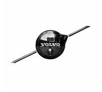 CHANGNIANFA 3D-Metall-Auto-Sport-Aufkleber für Volvo Xc60 2008 2009-2018 2019, Metall-Abzeiche Wasserdichter Sonnenschutz Logo Emblem Kofferraum Sport Aufkleber