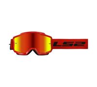 Charger MX Brille Crossbrille Iridium Rot UNI rot iridium