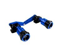 Chassisabdeckung Modifizierter Motorrad-Auspuffrohr-Fallschutzball Passend für Yamaha XMAX300 X Max 300 Xmax 250 NMAX155/125 Anti-Drop-Zubehör Motorspoiler Bauchwanne(Blue)