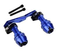 Chassisabdeckung Motorrad Motorschutz Motorrad Auspuffrohr Fallschutz Ball Fit Für Yamaha X-MAX400 XMAX300 Xmax250 Xmax 125 Vorderrad Anti Drop Zubehör(A - Blue)