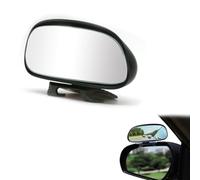 ChAusa Drehung Weitwinkel Verstellbar Toter Winkel Spiegel Auto, Autospiegel Anhänger, Erweiterung Seitenspiegel, für Alle Arten Von Fahrzeugen Erleichtert das Rückwertsfahren und Einparken (Schwarz)