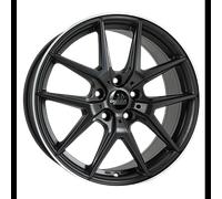 Cheetah Wheels CV.06 Shiny Grey Pol Ring Alufelge 18 Zoll ET48 5x112 ML70,4