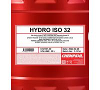 20 Liter CHEMPIOIL Hydro ISO 32 Longlife Hydrauliköl