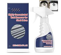 CHENRI Starkes Rostlöser für Metall, Rostumwandler Spray, 120ml/500ml Metall Rostentferner, Leistungsstarker Auto Rostentferner Spray, Hocheffektiver Rostfleckenentferner für Metall (120ML)