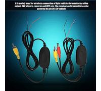 CHICIRIS Drahtloser Autokamera-Empfänger-Sender mit Stabilen Signalen für Hochwertige Videobilder, 50 M Reichweite für Autos, LKWs, Wohnmobile - für Auto-DVD//MP5-Benutzer (Lotuskopf vom Typ A)