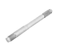 CHICIRIS Radmontagehilfe aus Edelstahl, Ersatzwerkzeug für den Reifenwechsel mit Gerändelten Enden für Einfaches Festziehen von Hand, Universell Passend für Radnaben (M12*1,25)