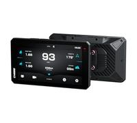 CHIGEE AIO-6 MAX Motorcycle Carplay Android Auto GPS Navigation System, BSD, STARVIS HDR 5" LCD, 60FPS,5G Wi-Fi BT, IPX9 Waterproof, Support Siri Google Assistant, 24H Parking Mode, Dedicated App