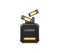 CHIGEE SR-1 77 GHz Motorrad-Radiar, 70 m Reichweite, 4 Sicherheitswarnungen (BSD/LCA/AOA/RCW), IP68/9 wasserdicht, eigenständig & Display-integriert