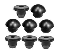 CHILDWEET 8St Klinkenstecker Austausch des Wagenhebergriffs Ersatzteil für den Deckelstopfen Flaschenheber dichtungsringe Flaschenstecker Ersatzteile für Wagenheber Ölleckstopp Gummi Black
