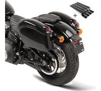Chopper Seitenkoffer Craftride Nebraska je 12l + Haltesatz