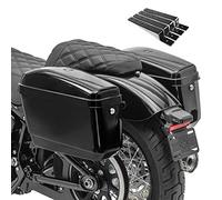 Chopper Seitenkoffer Craftride Nevada je 20l + Haltesatz