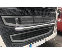 Chrom Edelstahl Grillleiste + Weiße LEDs + Runde Spots Für Volvo FH4 2013-2021