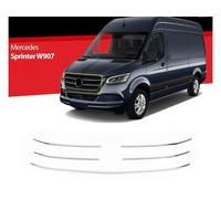 Chrom Kühlergrill Leisten für Mercedes Sprinter W907 ab 2018 Edelstahl 5 tlg