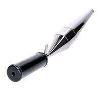 Chrom Schwarz Auspuff 28mm 750mm Resonanz Tuning für Simson, Zündapp, Kreidler S