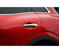 Chrom Türdrücker Set Abdeckungen W/O Schlüssellos Ent Zu Für Renault kadjar (
