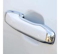 Chrom Türgriff Abdeckung Zierleisten Set für XC60 (2018-2023) - 4 Teilig Hohl ABS Kunststoff Außenleiste mit Silber-Finish Ohne Bohren